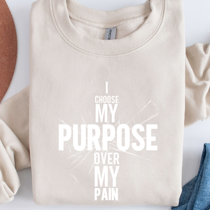 Purpose Over Pain Crewneck Sweatshirt