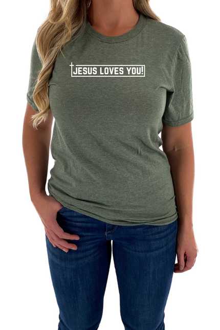 Jesus Loves You Womens Tee