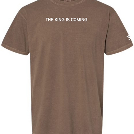 The King is Coming Pigment Dyed Tee