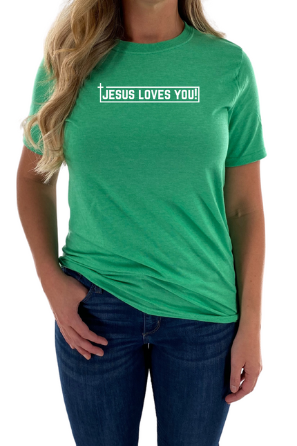 Jesus Loves You Womens Tee