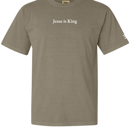 Jesus Is King Pigment Dyed Tee