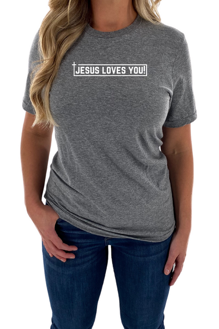 Jesus Loves You Womens Tee