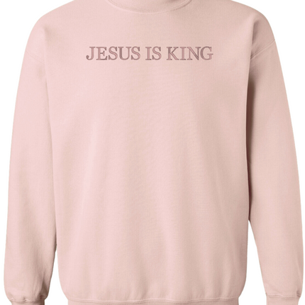 Christian Sweatshirt Embroidered Faith Apparel Unisex Crewneck Religious Clothing Inspirational Top Bible Study Outfit Christian Gift Comfortable Sweatshirt God is Good