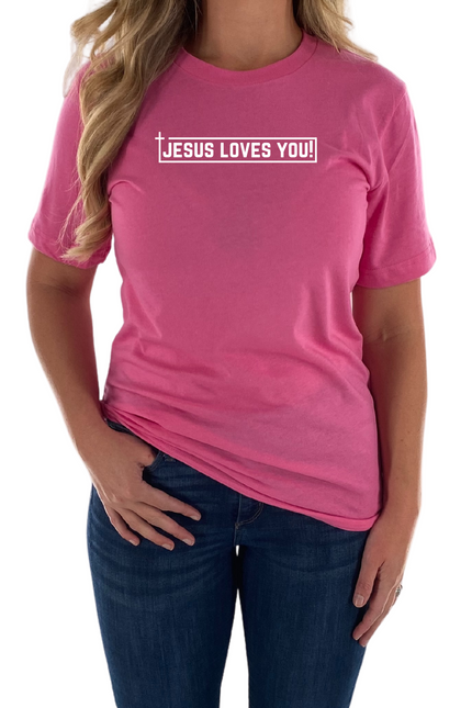 Jesus Loves You Womens Tee