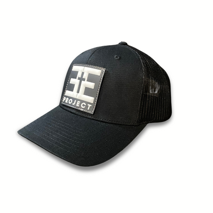 EE Project Snapback Hat - Black