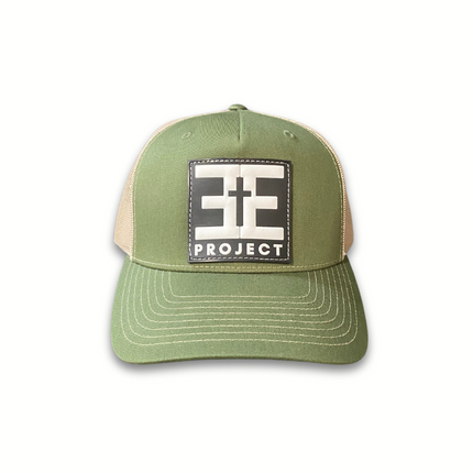 EE Project Snapback Hat - Military Green