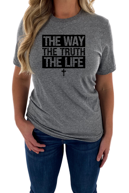 The Way The Truth The Life Womens Tee